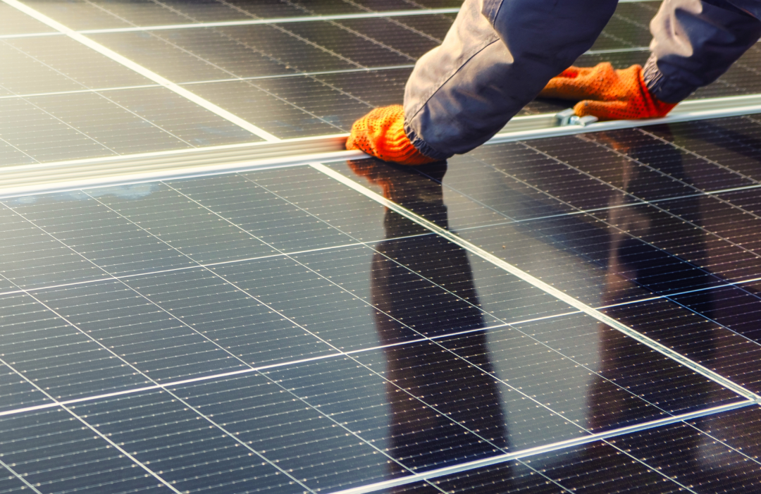 solar panel installation process