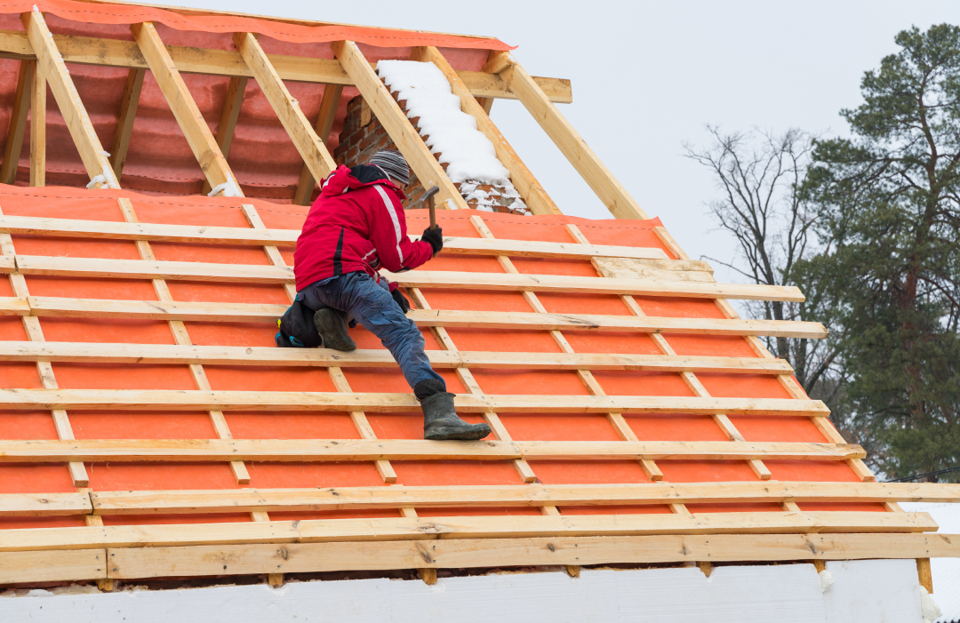 Roof Replacement in Winter